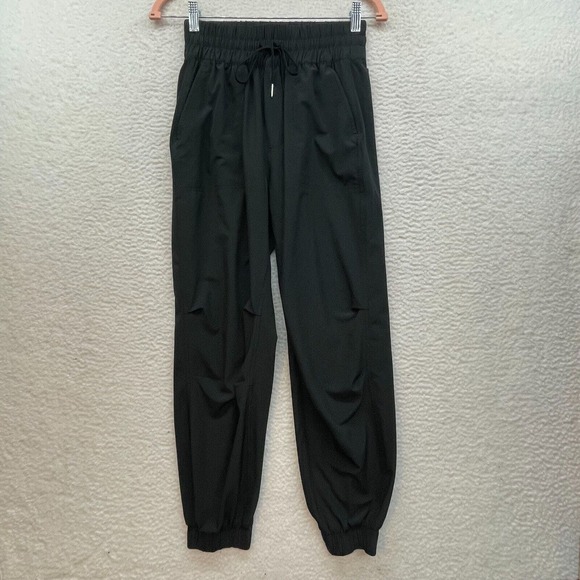 Abercrombie & Fitch Pants - Abercrombie and Fitch Joggers Womens Small Black Pants Drawstring Athleisure